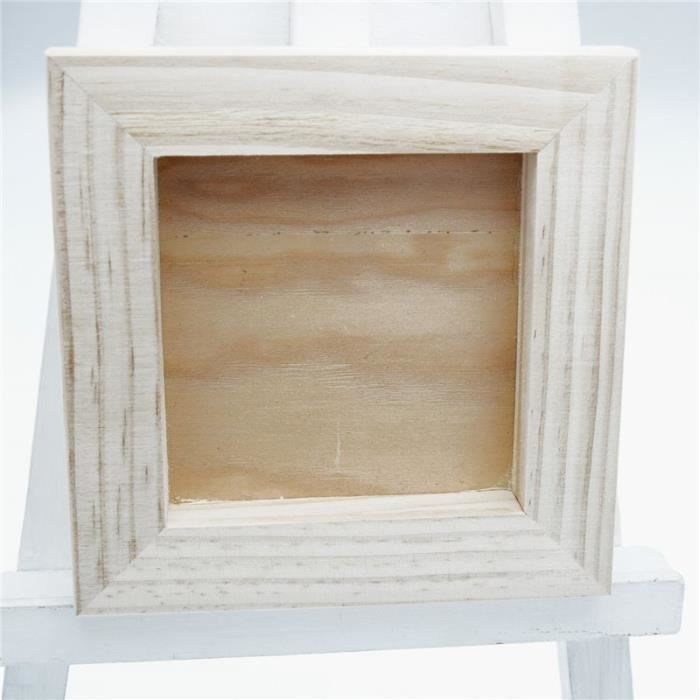 Raw Wood Frame - ARTEMIO - 15 X 15 Cm - Beige