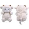 Soft And Huggable Plush Polk Lamb Doll For Kids Perfect Home Decoration And Christmas Gift
