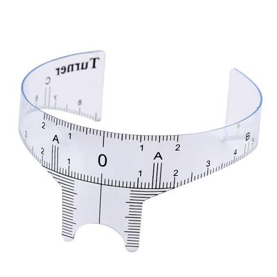 Elastic Eyebrow Ruler Measuring Tool Eyebrow Guide Ruler Women Men Makeup Gadgets Supplies