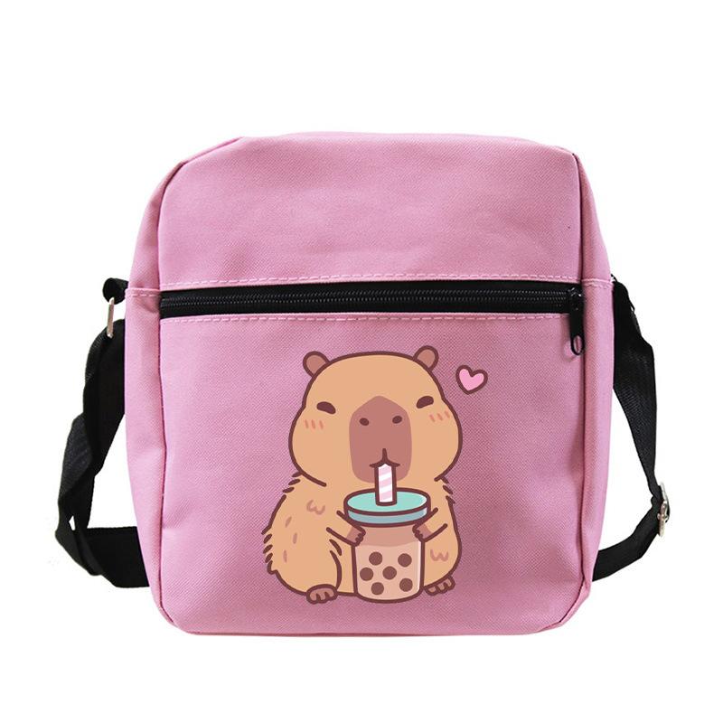 Fashion Versatile Children'S Portable Shoulder Bag Printed Trend Multifunctional Oblique Span Bag
