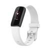 For Fitbit Luxe xDFind Silicone Watch Band, Size:S (Pine Needle Green)