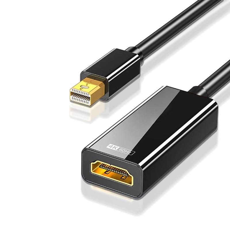 4k Mini DisplayPort zu HDMI-kompatibles Adapterkabel für TV MacBook Laptop Projektor Mini DP zu HDMI-kompatibles Kabel Konverter