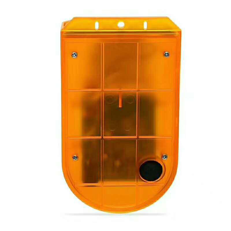 Solcellsdriven stöldskyddslarm med ljud och ljus för utomhusbruk, gårdar och dammar