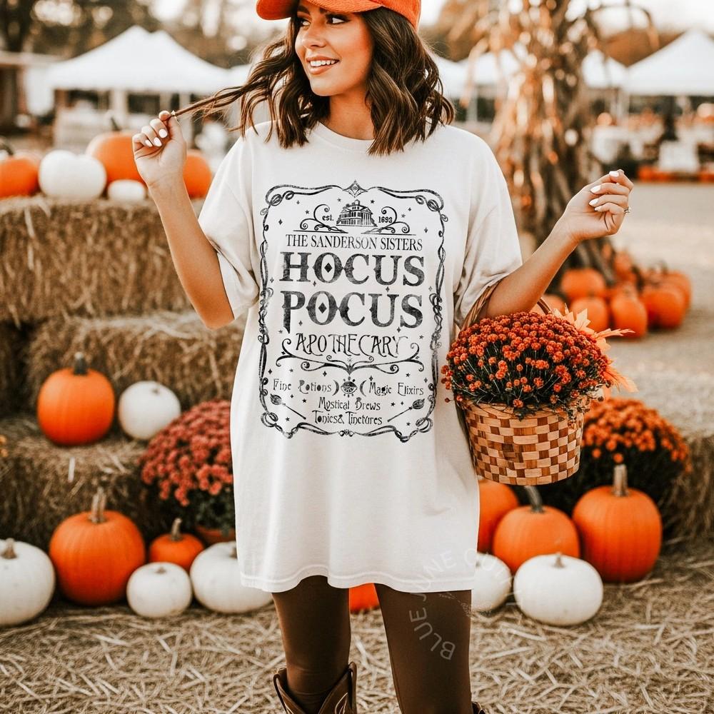 Hocus Pocus Apothecary T-Shirt – Halloween Graphic Tee ON TREND Unisex T-Shirt L