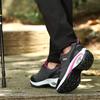 Herbst Damen Luftkissen Outdoor Leder Trekking Wanderschuhe Frau Berg Sneaker Treking Walking Camping Trail Klettern