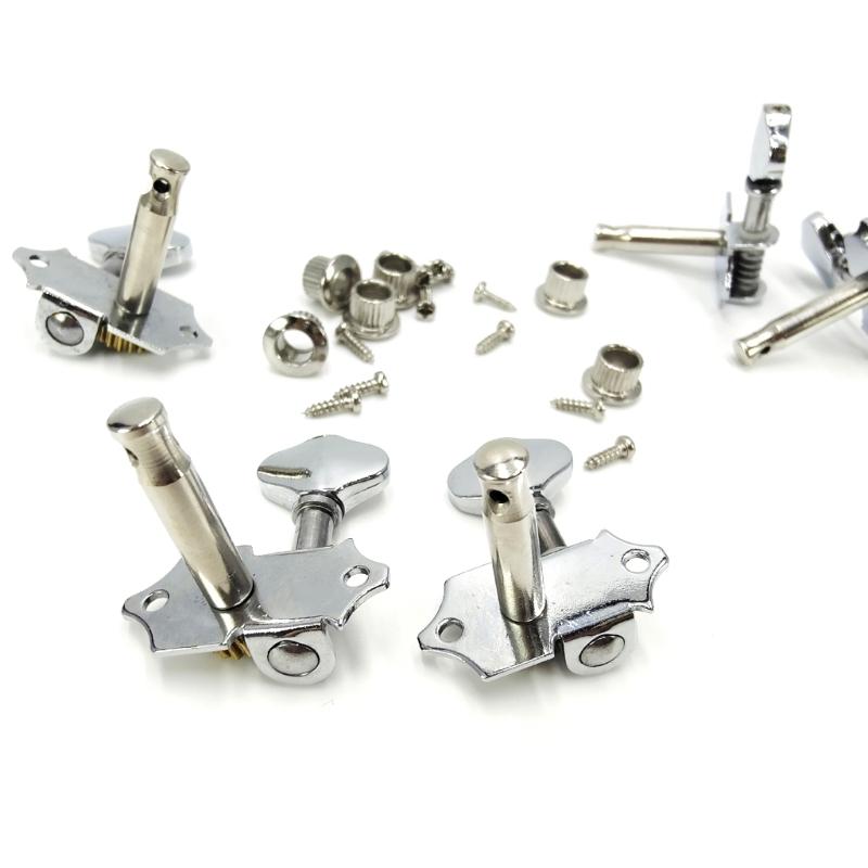 6Pieces Metal Guitar Tuning Machines Suitable for Professional Musicians Seeking Superior Sound and Robust Construction