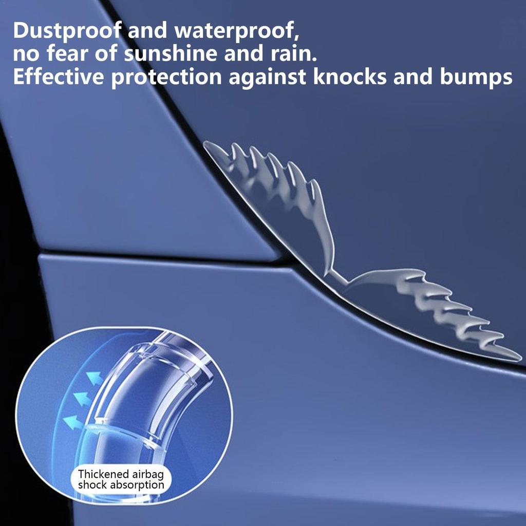 Door Edge Guard, Car Door Corner Protector, 2 Waterproof Anti-collision Protectors, Anti-Scratch Car Door Accessories, Car Edge Sticker
