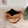 Solid Color Large Capacity Tote Bag Women's Shoulder Bag Commuter Lightweight Crossbody Bag