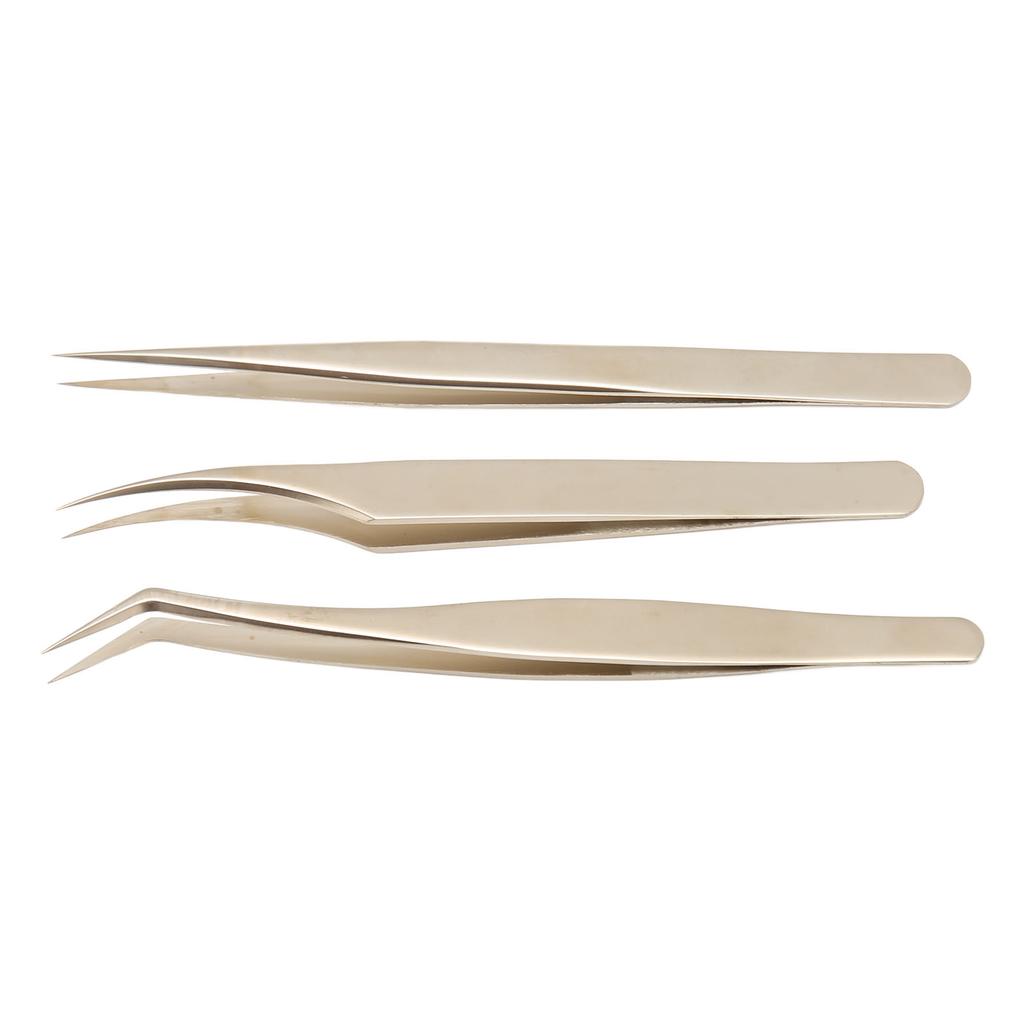 Lash Extensions Tweezers High Precise Stainless Steel Fine Tip Extension Applicator High Hardness
