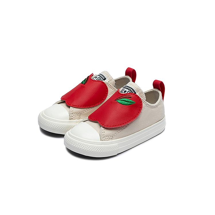 Converse Ctas One Strap Ox Fashionable Versatile Walking Shoes Baby Sneakers Khaki A13186C