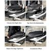 SEAMETAL Leather Motorcycle Seat Cushion Cover Universal Anti-slip Seat Protector Mat Rainproof Sun-proof Wear-resistant