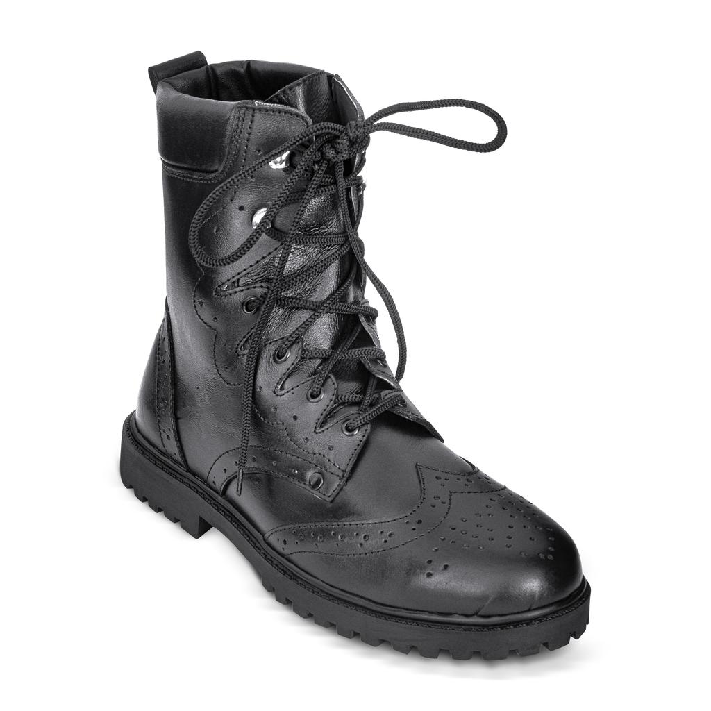 Long Ghillie Brogues Leather Brogues Scottish Kilt Shoes Oxford Boots for Kilts Scottish Dress