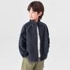 Duoduoja Boys' Stand Collar Reflective Strip Casual Jacket