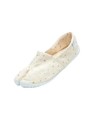 Margo TabiRela Ballerinas, Tabi-Socken, Hallux Valgus Sandalen, Espadrilles, Schuppenwolkenmuster, Größe 22,0 cm