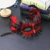 Bird-Beak Mask Mysterious Feather Half Face Mask Masquerade Party Mask Premium For Dance Parties Carnivals Masquerades