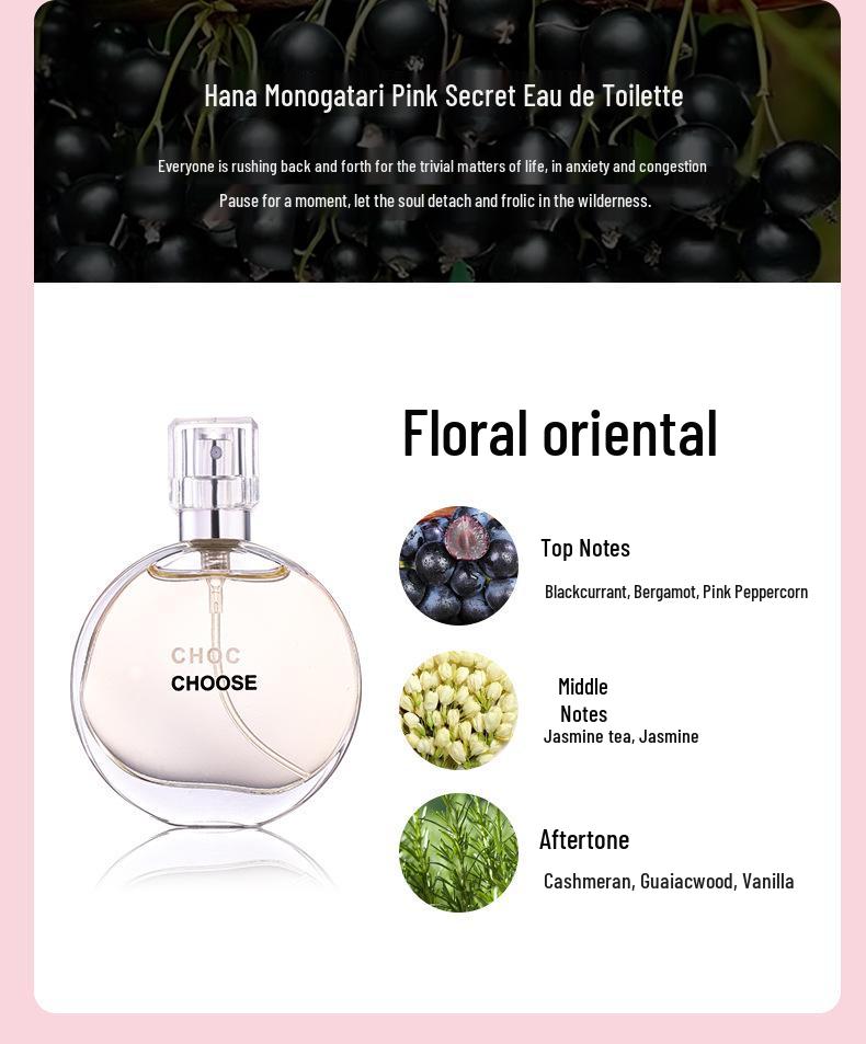 Kuangxiang Women's Perfume Gift Set - Fresh, Natural, Long-Lasting Fragrances