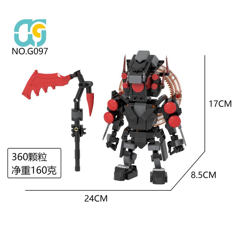 Titan Clock King Building Blocks Set Educational Toy Monster Titan Tvman Blocks Figures Mini Speakerman Blocks Birck For Kids