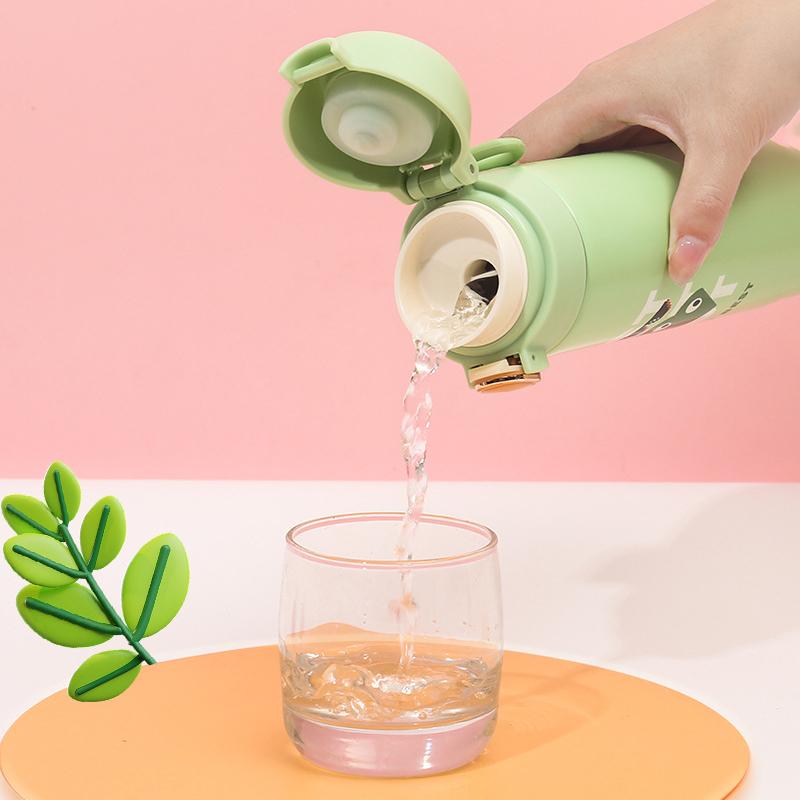 Charming Cartoon Thermos Bottle For Children Stainless Steel Thermal Mug Vacuum Flask Travel Insulated Cup Kids Thermal Water Bottle