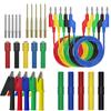 24 Pcs Multimeter Test Leads Set with Alligator Clips, Insulation Piercing Test Clip and Test Probes 1000V 10A CAT III for Voltmeter, Clamp Meter