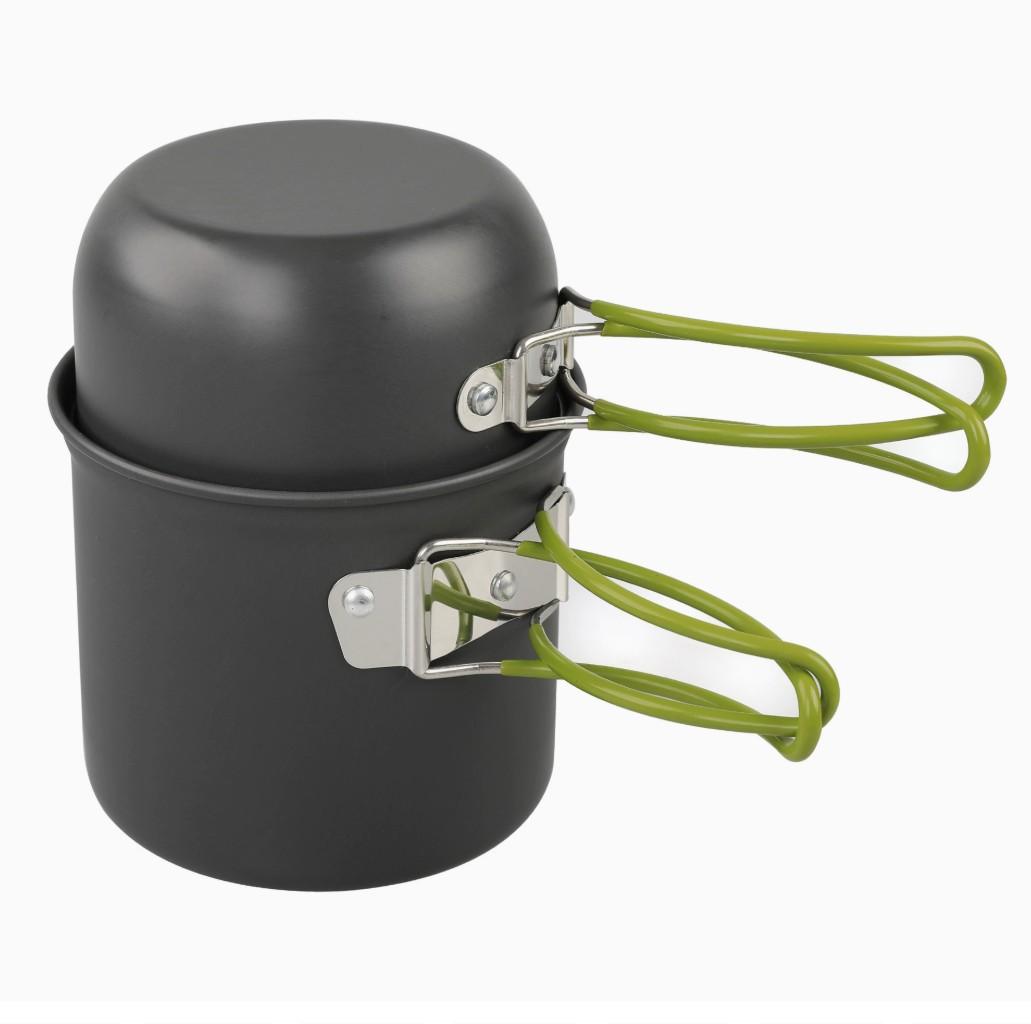Outdoor Cooking Set for 1-2 People Portable Camping Cookware DS-101 Pot Set