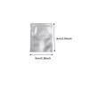 10-200pcs Vacuum Sealing Foil Bags Silver for Storage, Heat Sealable Aluminum Foil Pouches, Vacuum Bag for Coffee, Spices,Powder