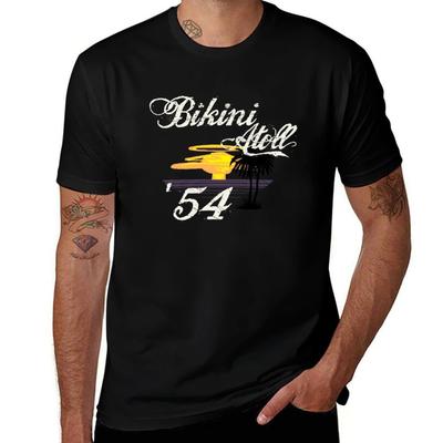 Bikini Atoll T-Shirt T Shirt Personalised T Shirts for Man Pack Cotton Mens Graphic T Shirts T-Shirt