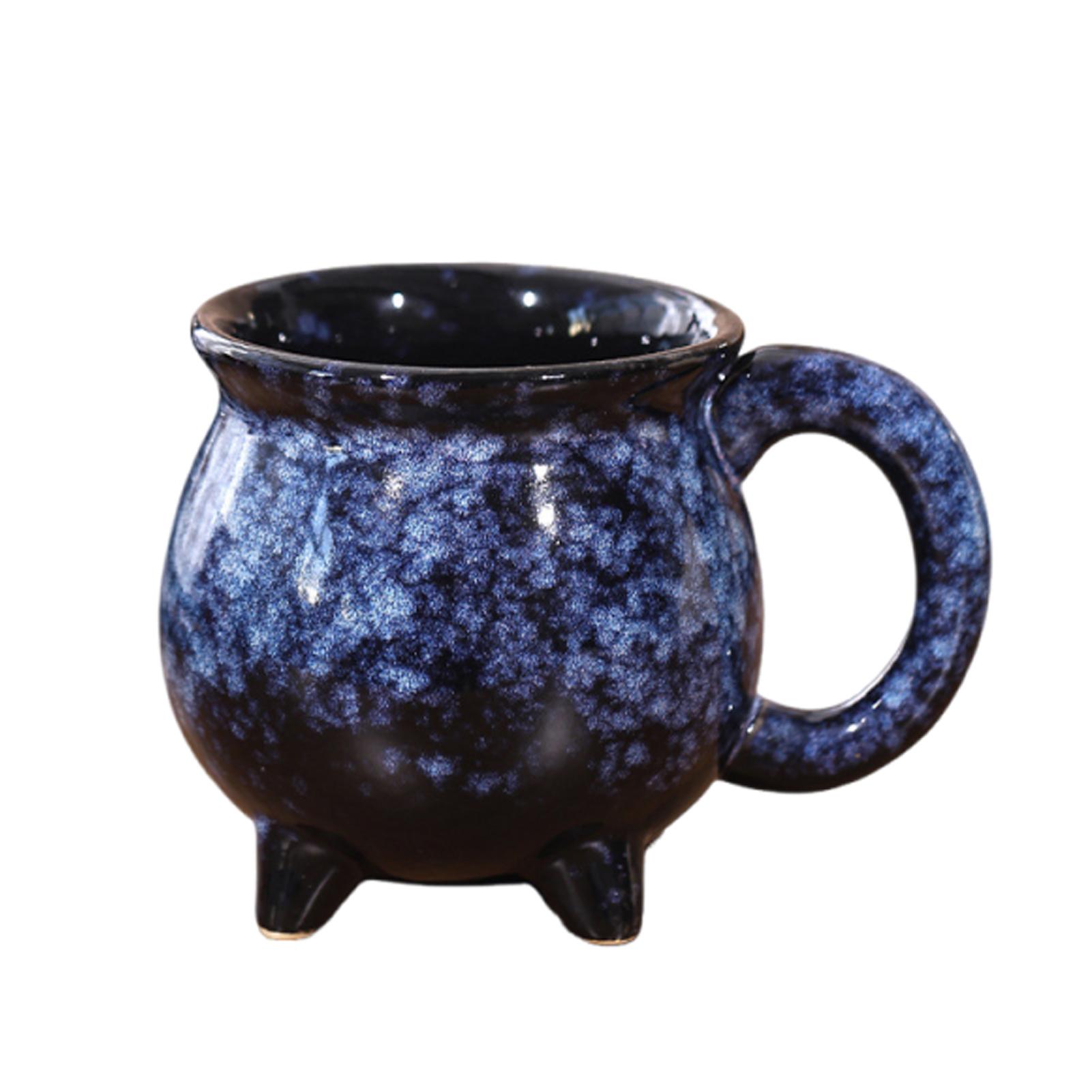 

Halloween Coffee Cups Personalized Mug Cup Spooky For Chinese Traditional Kiln Turned Suitable for Female Male чёрный