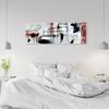 Canvas Print, Two Women Abstract