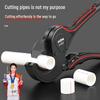 Oudis Professional PVC & PPR Pipe Cutter - Quick Melt Cutting Tool for Water Pipes and Conduits