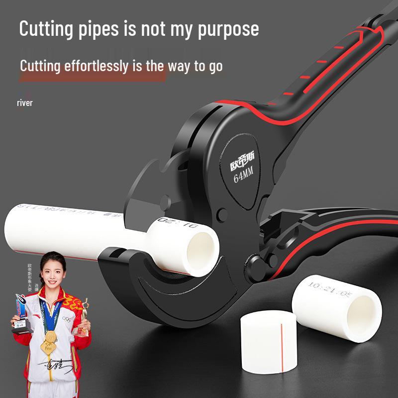 Oudis Professional PVC & PPR Pipe Cutter - Quick Melt Cutting Tool for Water Pipes and Conduits