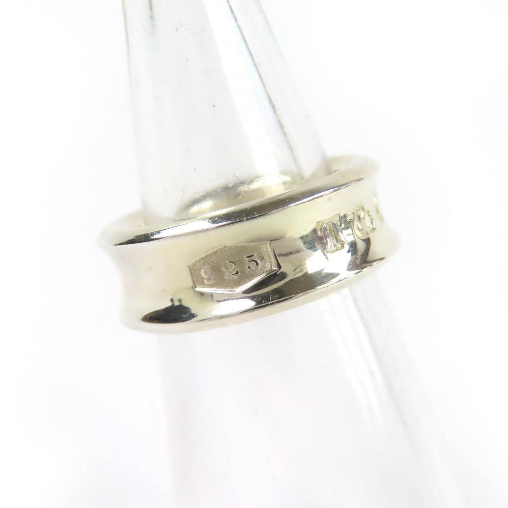 Ausgezeichnete TIFFANY&Co. Ring Schmaler Ring Silber 925 Damen 1837 Gebraucht
