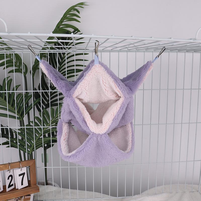 Small Pet Hammock: Cozy Autumn/Winter Sleep Sack for Sugar Gliders, Hamsters, and Squirrels