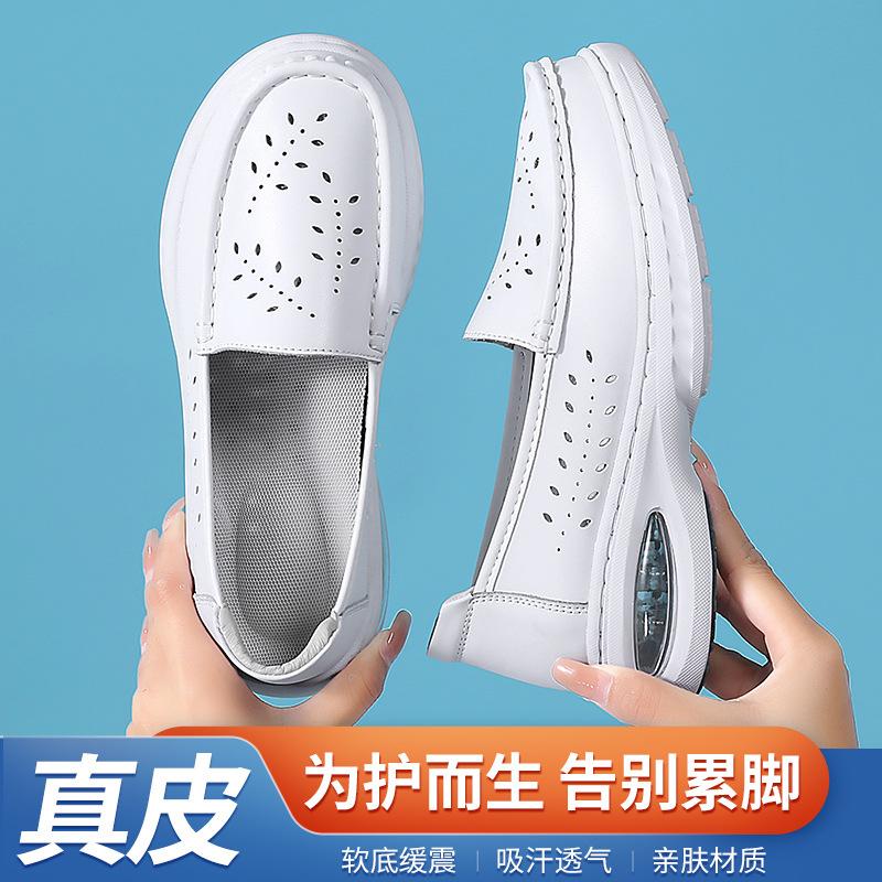 Fashion Women Work Shoes Comfortable for Work Summer Women Slip on Platform Breathable Flats Shoes Zapatos De Mujer Plus Size 34-42