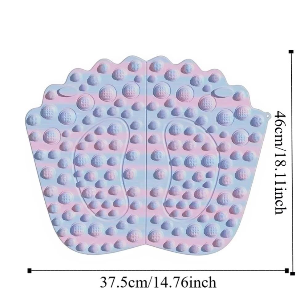 Fußmassagekissen in großer Größe, rutschfest, Akupressurbrett, kreatives Druckbrett, für den Innenbereich