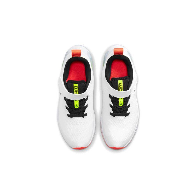 Nike Air Zoom Arcadia Low top Running Shoes White Black Red Children Aged 3 7 Years Old CK0714-103