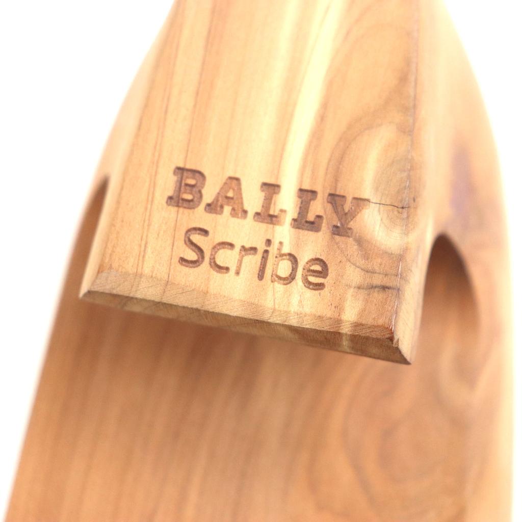 Doskonałe skórzane buty BALLY SCRIBE Double monk strap gładki nosek Brązowe męskie 8 Używane