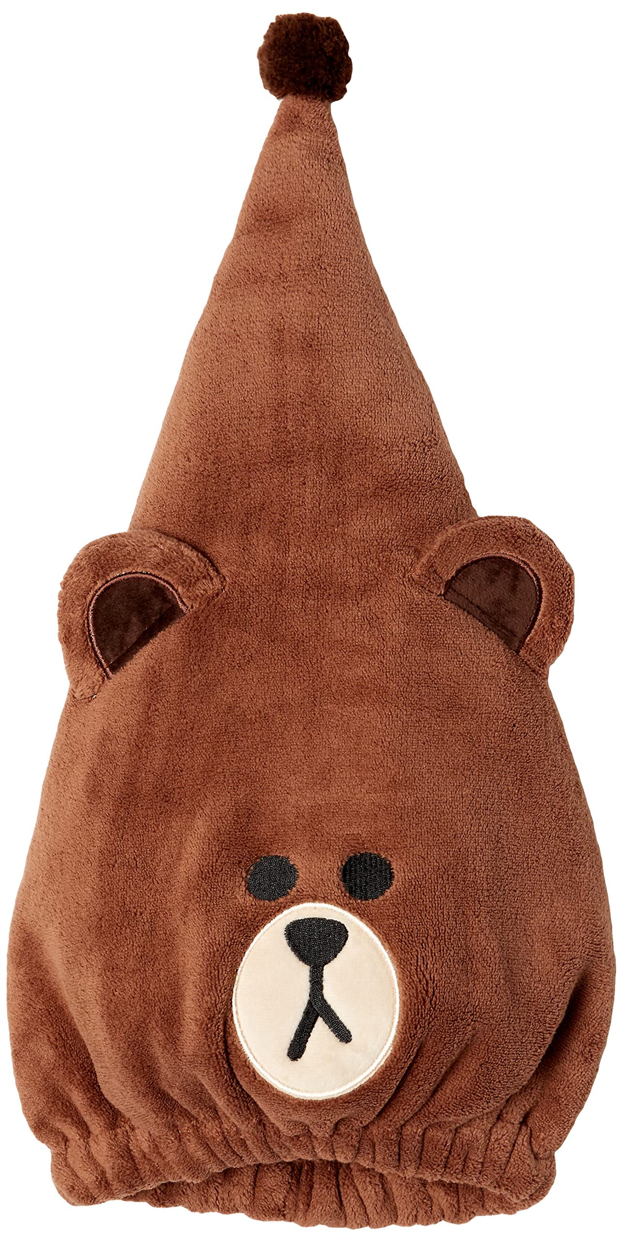 

Marushin Towel Cap for LINE Hair Drying for Girls and Character 5585001700 Kids, Swimming, FRIENDS, Brown, Towel, Absorbent, Quick-Drying, Boys,