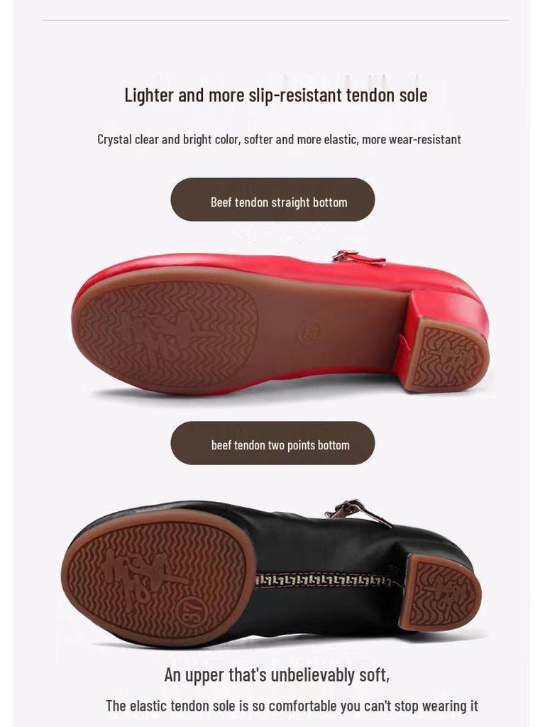 Damen Silber Weiches Leder Mittelhoher Absatz Gesellschaftstanzschuhe