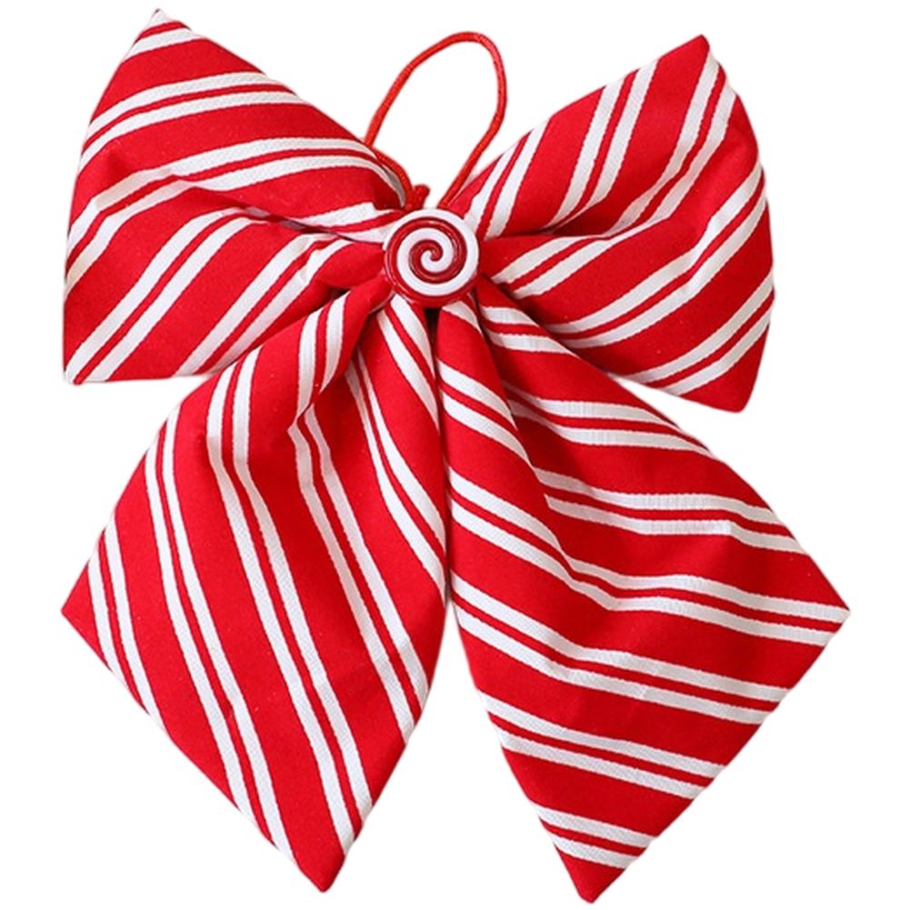 

Christmas Tree Decoration Bows in Classic Plaid Pattern Fabric Bow Knots Available in Several Sizes for Diverse Styling Needs C