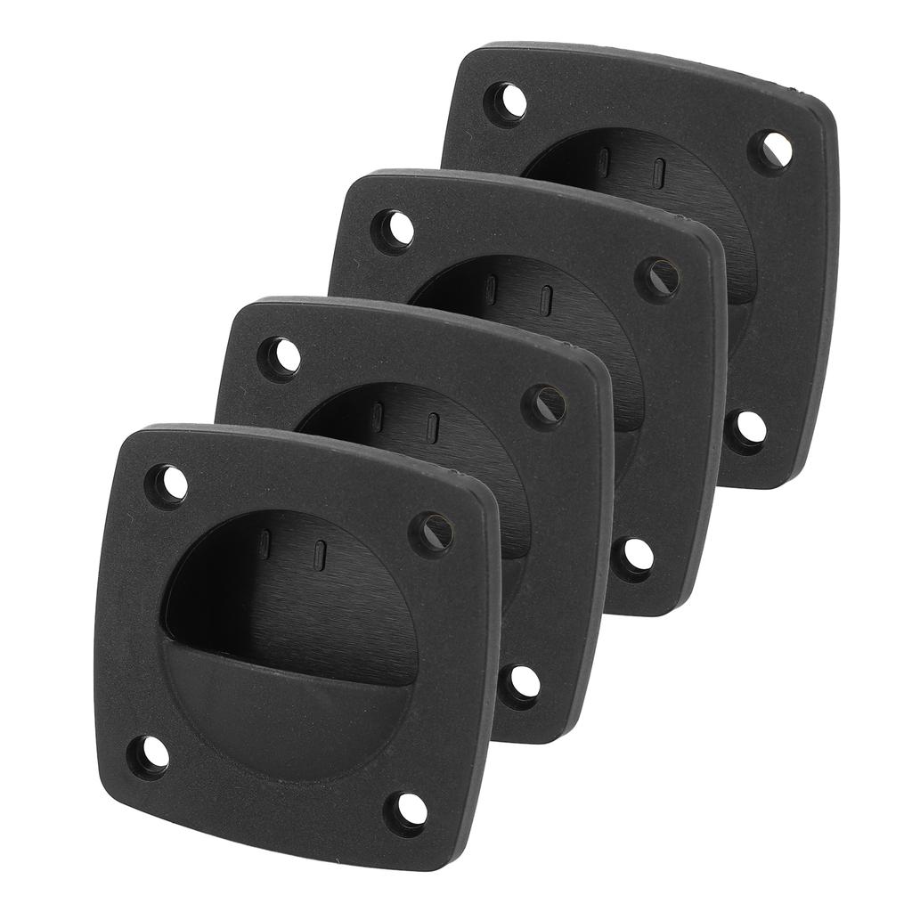 4pcs Boat Flush Pull Handle Nylon Easy To Install Hatch Pull Handle for Marine Boat Accessories