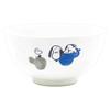 PEANUTS Snoopy Rice Microwave and Dishwasher Fuku Hyotan Made in Product Number 617131 Bowl, 11.5cm, Safe, Design, Japan,