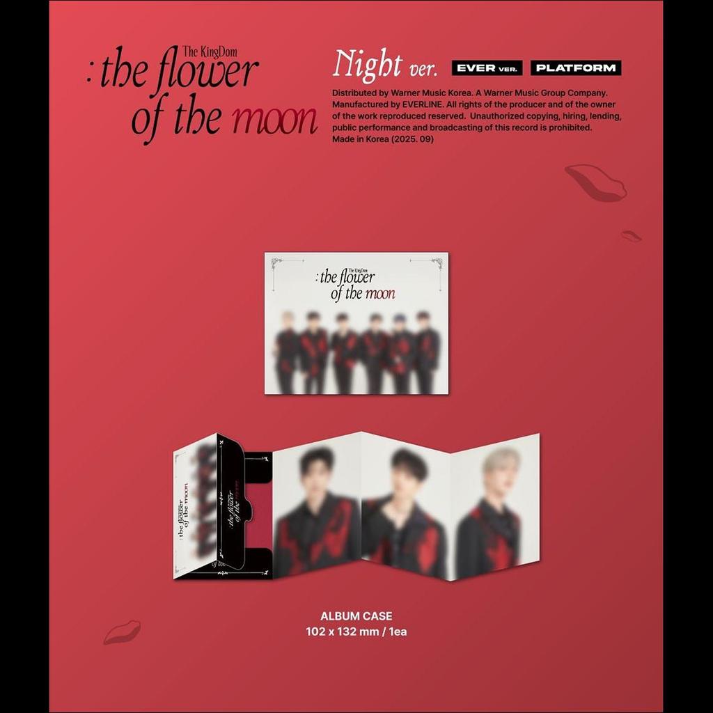 [Pre-order] The KingDom - The KingDom : the Flower of the Moon (Day Ver., Night Ver.) + Free Gift