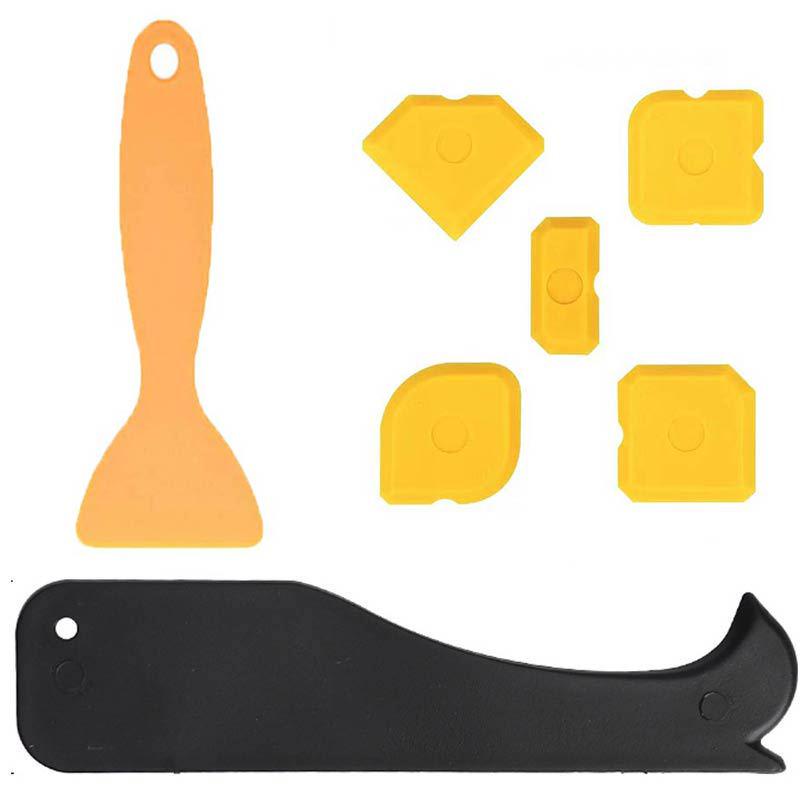 Free Shipping 4-Piece Grout and Glue Scraper Tool Set