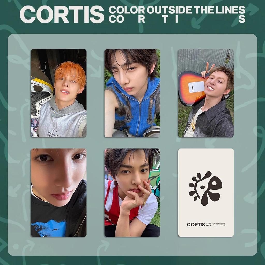 CORTIS Group Official Bonus Merchandise Card - Martin, Jin, Zhu, Xun, Yan, Cheng, Hyun IG Mini Card