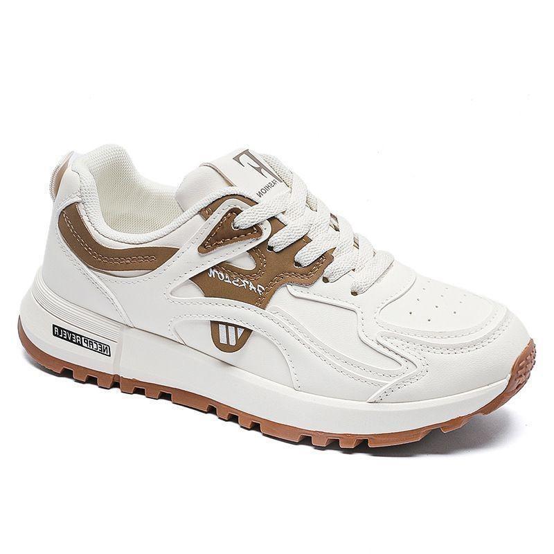 College-Stil Sportschuhe Damen Frühling neue vielseitige Mode Laufschuhe weiße Schuhe lässige Dad-Schuhe
