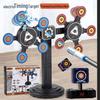 Electronic Rotating Target with Automatic Reset for Soft Bullet Toy Guns