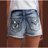 Slimming Denim Shorts for Women 2025 Summer Fashion Three Quarter Length Sexy Slim Fit Jean Skinny Solid Color Denim Short Pants