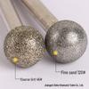 6mm Ball-Shaped Electroplated Diamond Grinding Head for Jade Carving and Polishing