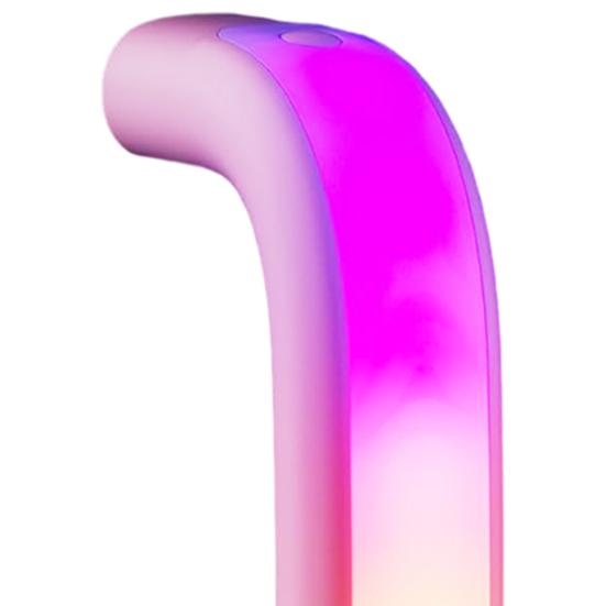 LED Light-Up Cup Handle for 30oz/40oz Rechargeable Waterproof Glow Grip with 6 Color Modes & 7H Runtime Night Light Cup Accessory