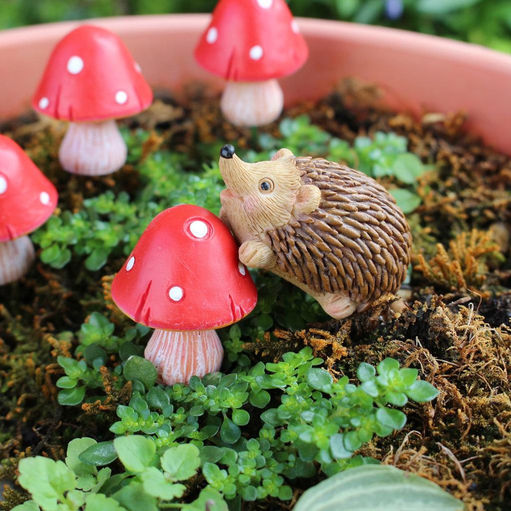 Miniature Statue Flower Pot Decoration, Cute Flower Pot Accessories Resin Statue, Suitable For Terrace, Courtyard, Decoration